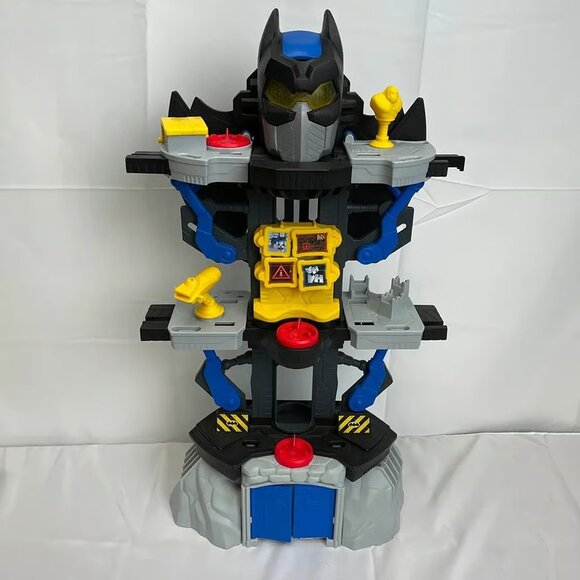 Imaginext Batman Joker Batcave Tower Fisher Price DC Bat Cave Playset 2014 - Picture 4 of 16